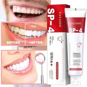 Yayashi Sp-4 Ultra Whitening Toothpaste Probiotic Stain Remover / Stain Removing Toothpaste, Protects Gums Freshens Breath, For Everyone (Orignal) Made In China
